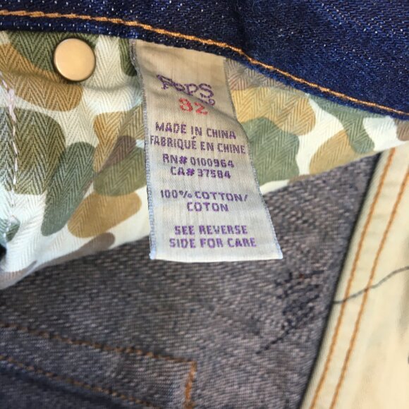 PSPS Skinny Fit Button Fly Selvedge Jeans 32 - Picture 7 of 12